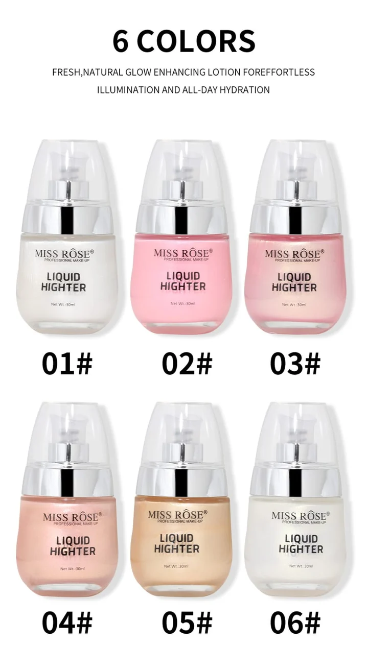 Miss rose Gradient Liquid highlighter - Image 2