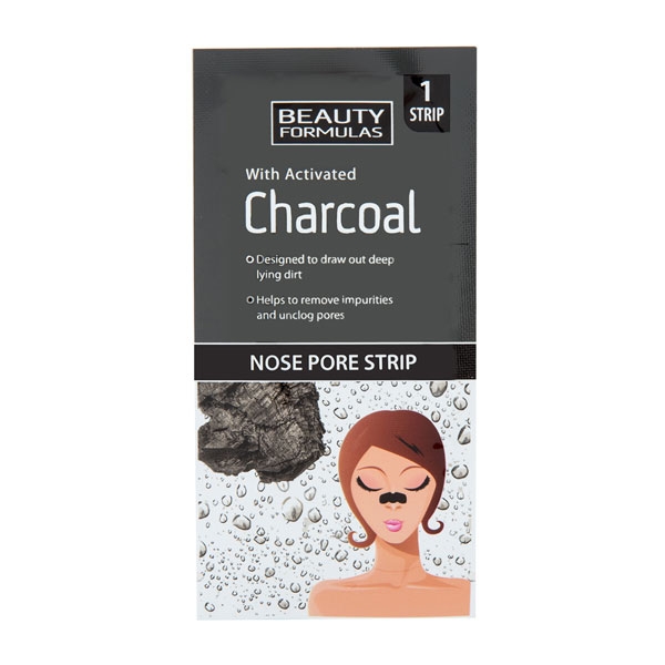 Beauty Formulas Activated Charcoal Nose Pore Strips - Image 2