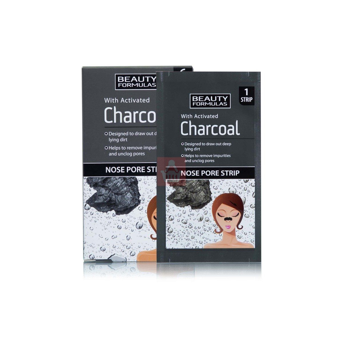 Beauty Formulas Activated Charcoal Nose Pore Strips