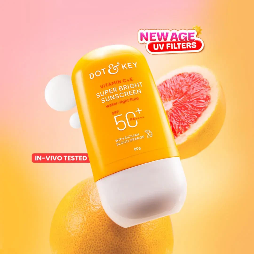 Dot & Key Vitamin C + E Sunscreen, SPF 50+ PA++++ 50g