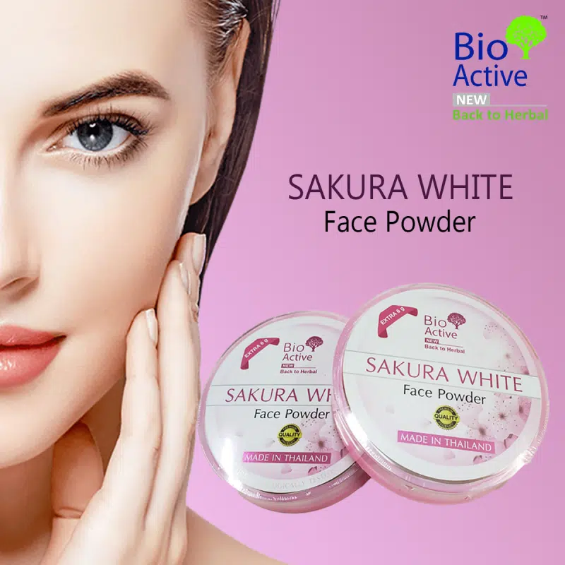 Sakura Pink Face Powder with UV40 - Image 2
