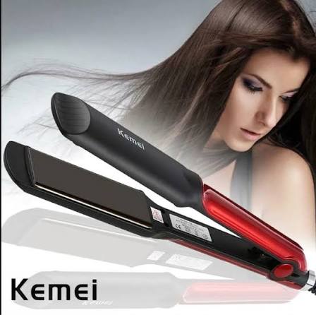 Kemei KM 531 Professional Hair Straightener Wet Dry Ceramic Coating Electric Hair Straightener